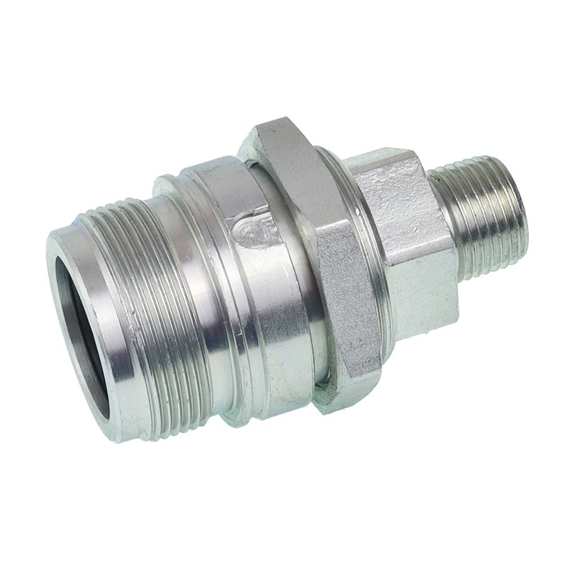QUICK-ACTION hüdraulika COUPLING, AGRICULTURAL pesa, M36x1.5 / M18x1.5, lühike keere