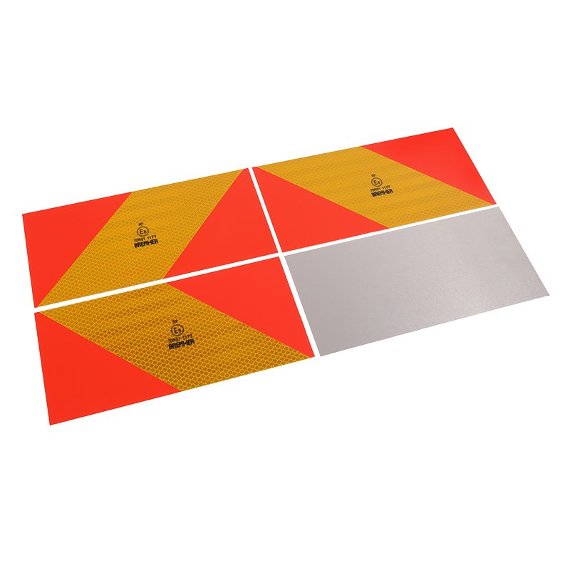 RASKE SÕIDUKI HOIATUSMÄRK, VÄIKE, 282X132MM, 4PCS/PAKK, RF