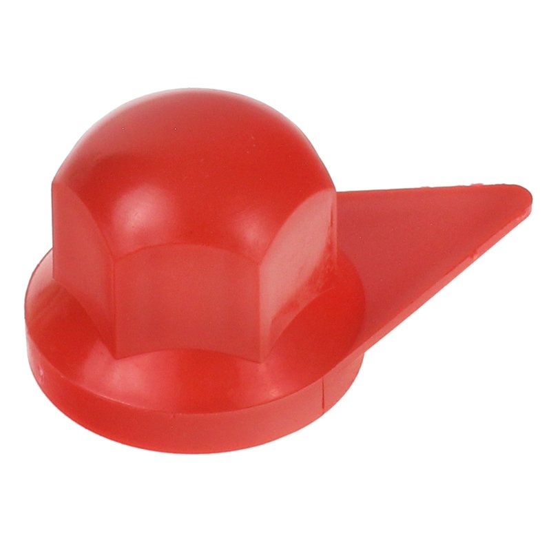 WHEEL sõrm kate S-32 punane plastik , koos INDICATOR