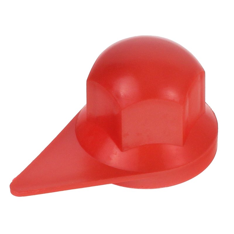 WHEEL sõrm kate S-32 punane plastik , koos INDICATOR