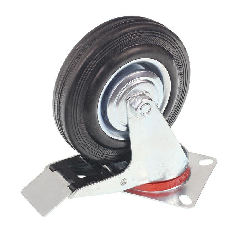 RATTAOSA, kronstein-GA, KÄRUDE JAOKS, RATASTOOL, PIDURDATUD, 125MM
