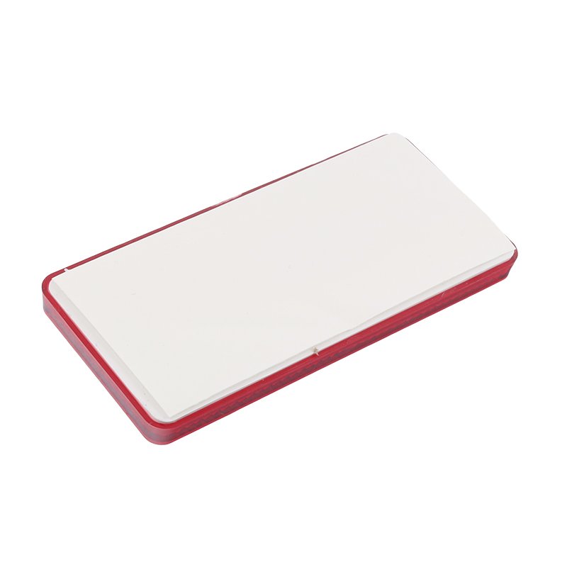RECTANGULAR SELF-ADHESIVE REFLECTOR punane 94x44MM, HOMOLOGATION