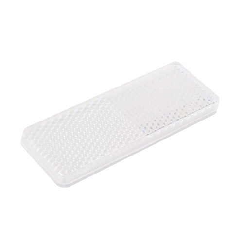 RECTANGULAR SELF-ADHESIVE REFLECTOR valge 85x31MM