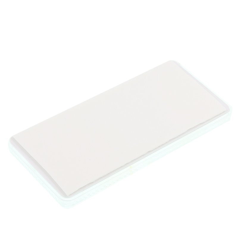 RECTANGULAR SELF-ADHESIVE REFLECTOR valge 94x44MM, HOMOLOGATION