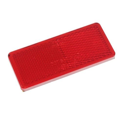 RECTANGULAR STICK-ON REFLECTOR punane 96x42MM | Autokaubad>Sõidukite valgustus | Hermon | Trollo.ee | Üle 10 000 toote