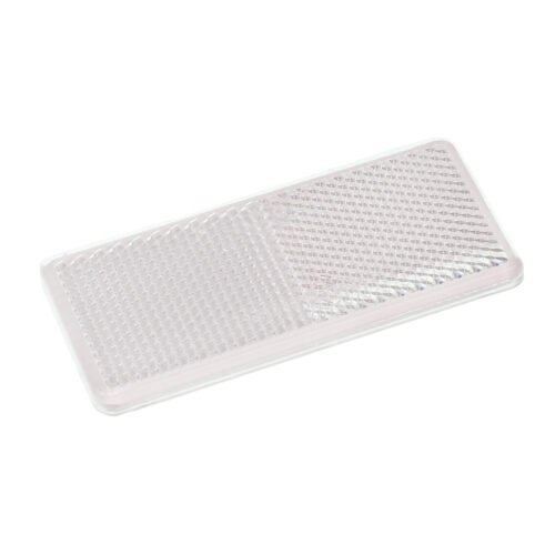 RECTANGULAR STICK-ON REFLECTOR valge 90x40MM | Autokaubad>Sõidukite valgustus | Hermon | Trollo.ee | Üle 10 000 toote