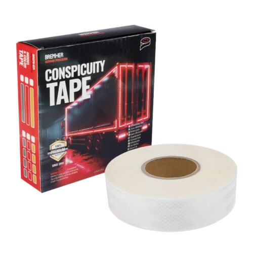 REFLECTIVE TAPE IN ROLL 50M valge