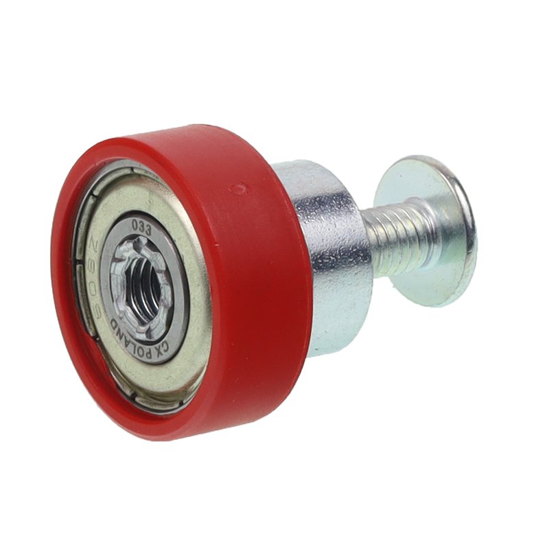 ROLLER, sobib VERSUS, KRONE, KOGEL ROOF SYSTEMS, FI 24x9MM, pikkus 20MM, punane