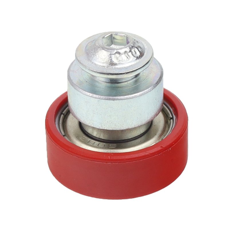 ROLLER, sobib VERSUS, KRONE, KOGEL ROOF SYSTEMS, FI 24x9MM, pikkus 20MM, punane