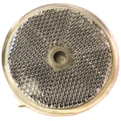 ROUND REFLECTOR koos ava valge FI 60MM