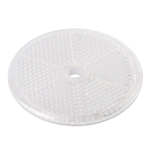 ROUND REFLECTOR koos ava valge FI 60MM