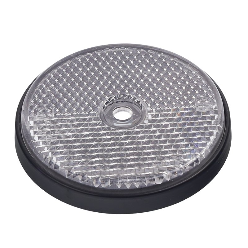 ROUND REFLECTOR koos ava valge FI 60MM IN FRAME, HOMOLOGATION