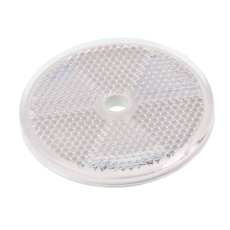 ROUND REFLECTOR koos ava valge FI 60MM