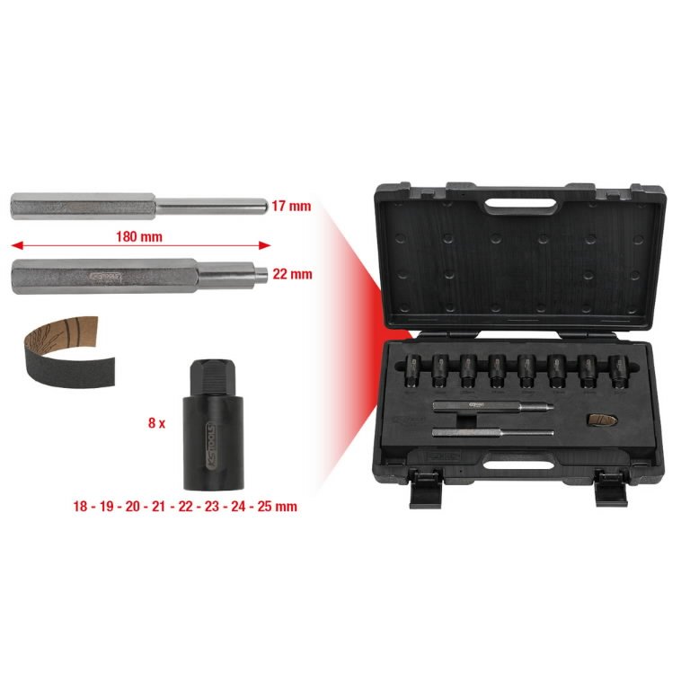 Ratta turvamutrite demonteerimise komplekt, 10 osa, KS Tools