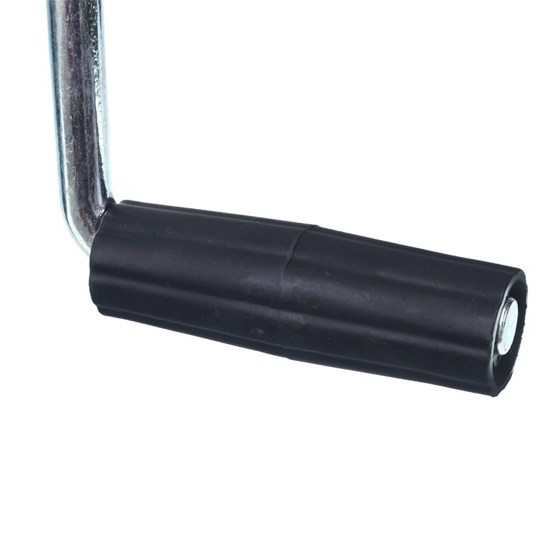 Reguleeritav haagis kronstein LEG koos MOUNTING plaat 900KG L=410-660 SIDE CRANK