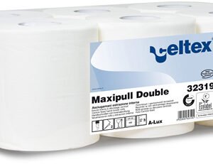 Rullrätt Celtex Maxipull Double VALGE 2-kihiline