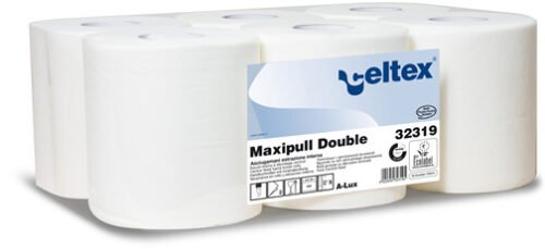 Rullrätt Celtex Maxipull Double VALGE 2-kihiline