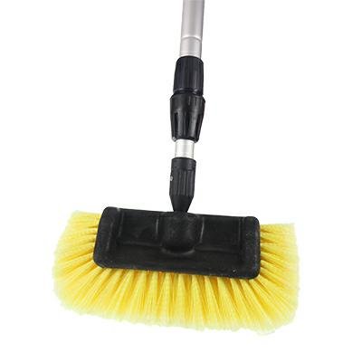 SCRUB hari, 250/2500MM, 4-KÜLGNE, alumiinium KÄEPIDE, PIKENDATAV
