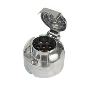 SOCKET 7/12V ALUMIINIUM
