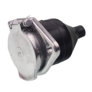 SOCKET 7/24V S ALUMIINIUM