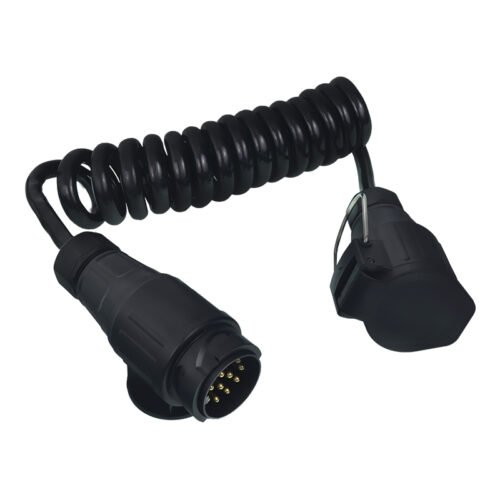 SPIRAL kaabel 13/12V koos plastik pistik/pesa