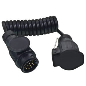 SPIRAL kaabel 13/12V pistik/pesa plastik