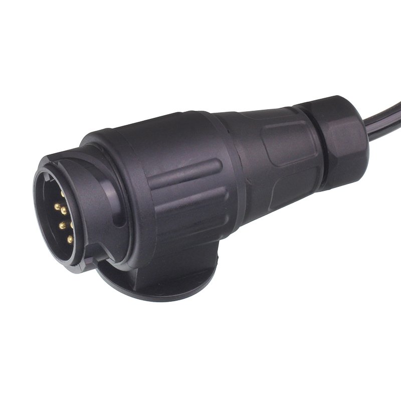 SPIRAL kaabel 13/12V plastik PLUGS, 8 WIRES, WORKING pikkus MAX 1.5M