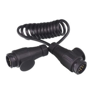 SPIRAL kaabel 13/12V plastik PLUGS
