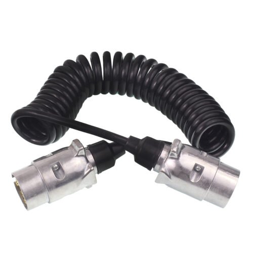 SPIRAL kaabel 7/12V metall PLUGS