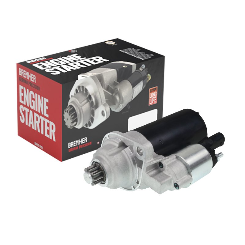 STARTER AUDI, SEAT SKODA, VW 12V, 2,0KW, 10Z - BREMHER 3-AASTANE GARANTII!!