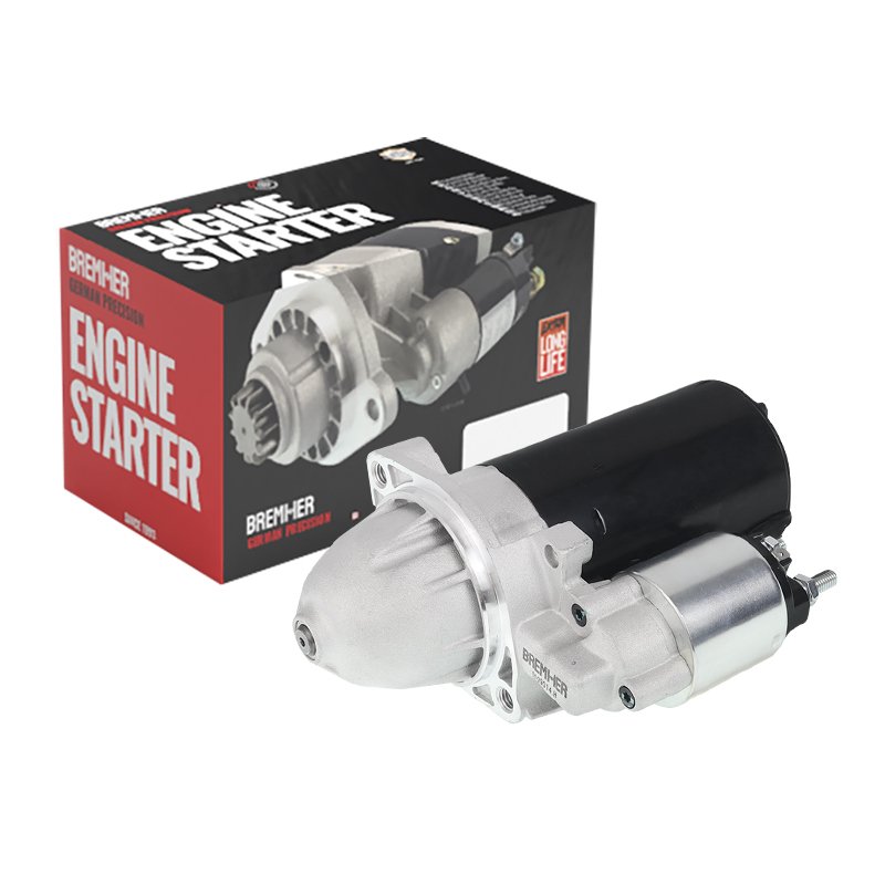 Starter AUDI, SKODA, VW 12V, 2,0KW, 9Z - BREMHER 3 YEAR WARRANTY!!!