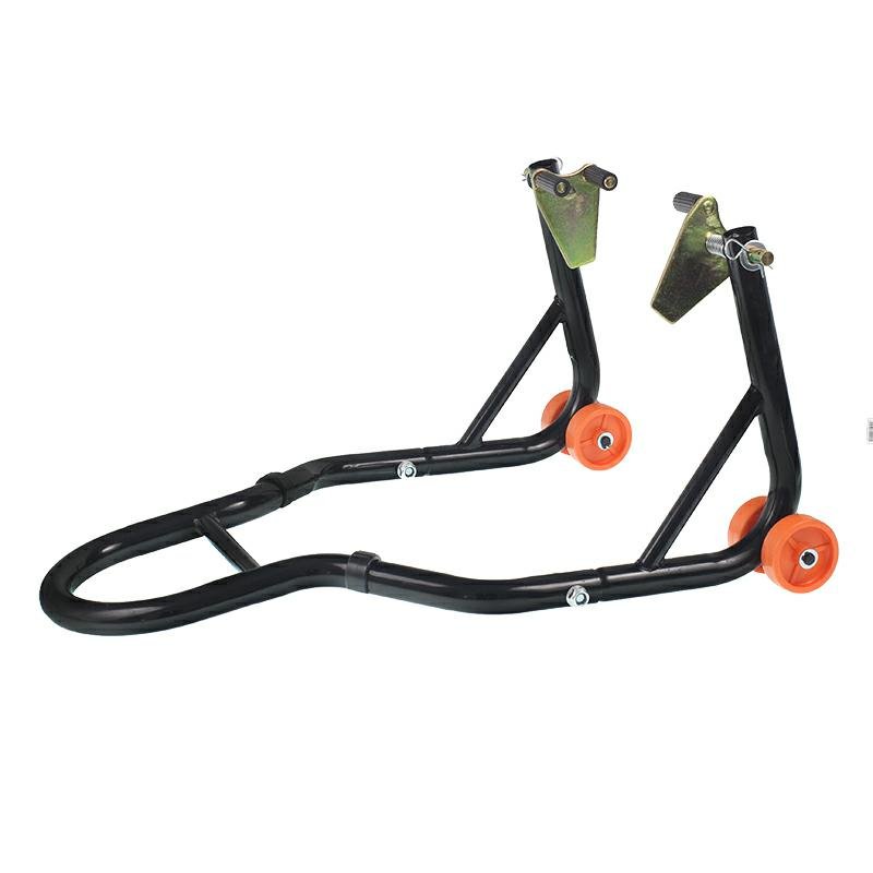 STOJAK MOTOCYKLOWY COMBO Z KÓŁKAMI 2 W 1 - tagumine+eesmine - UDŹWIG KOMPLETU DO 340KG