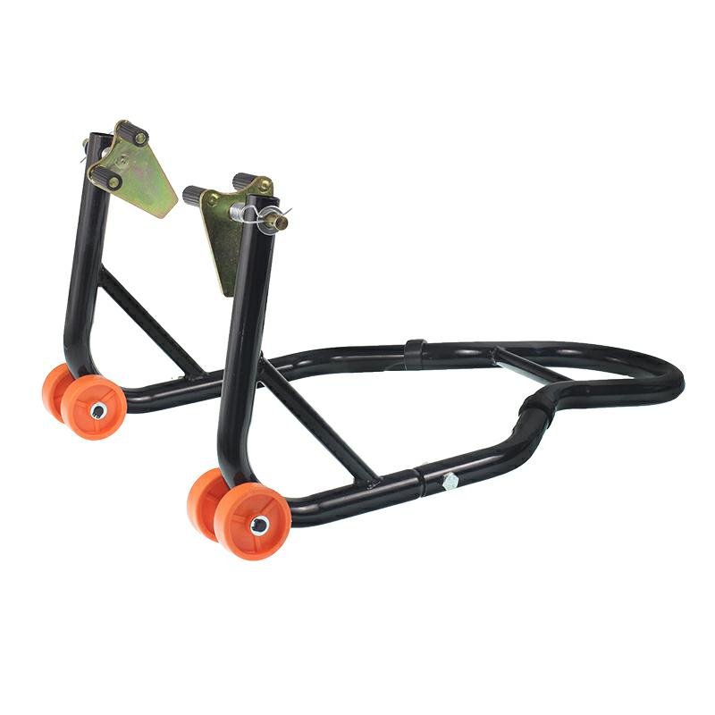 STOJAK MOTOCYKLOWY COMBO Z KÓŁKAMI 2 W 1 - tagumine+eesmine - UDŹWIG KOMPLETU DO 340KG