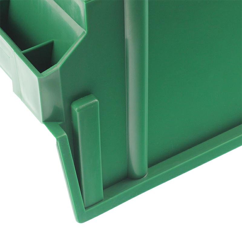 STORAGE BOX TYP1 - 199x135X100MM roheline - LOAD LIMIT 2KG - PP