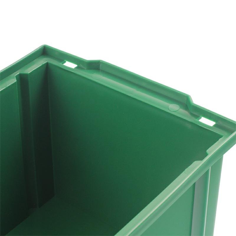 STORAGE BOX TYP1 - 199x135X100MM roheline - LOAD LIMIT 2KG - PP