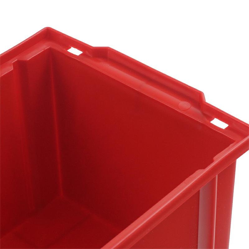 STORAGE BOX TYP2 - 298x179X149MM punane - LOAD LIMIT 4KG - PP