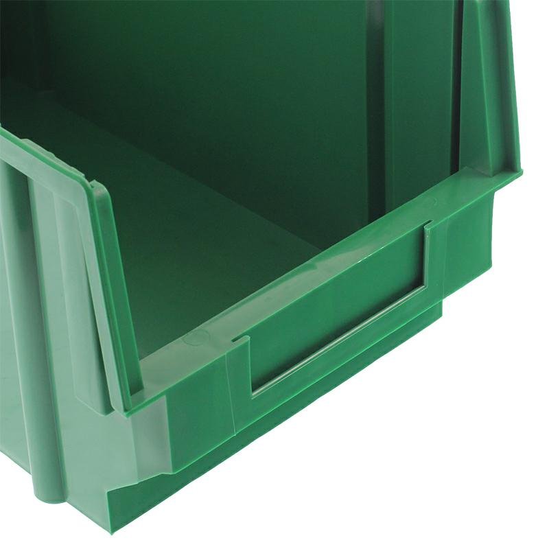 STORAGE BOX TYP2 - 298x179X149MM roheline - LOAD LIMIT 4KG - PP