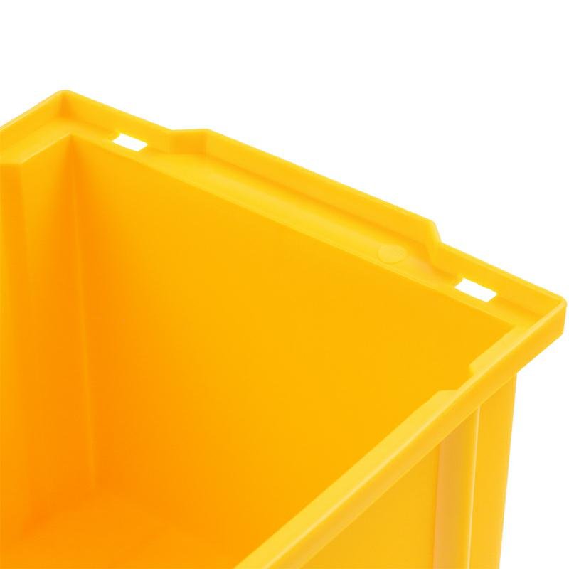 STORAGE BOX TYP3 - 400x269X199MM kollane - LOAD LIMIT 8KG - PP