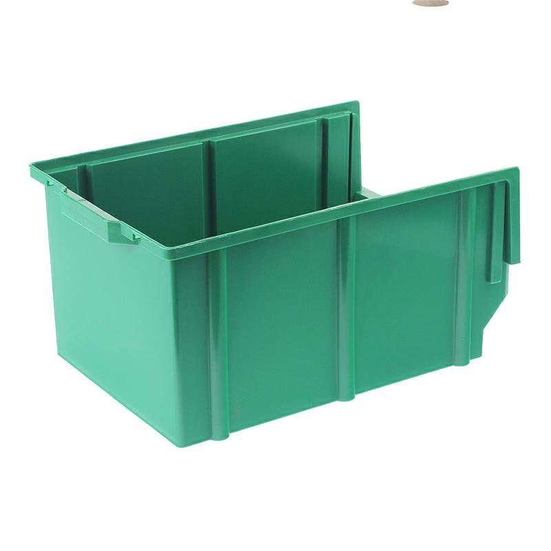 STORAGE BOX tüüp 3 - 400x269X199MM roheline - LOAD võime 8KG - PP