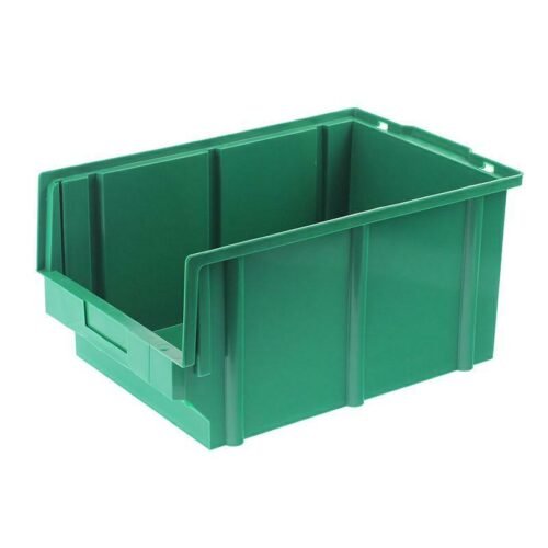 STORAGE BOX tüüp 3 - 400x269X199MM roheline - LOAD võime 8KG - PP | Garaazitehnika | Hermon | Trollo.ee | Üle 10 000 toote
