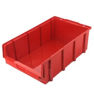STORAGE BOX tüüp 4 - 600x360X200MM punane - LOAD võime 15KG - PP | Garaazitehnika | Hermon | Trollo.ee | Üle 10 000 toote