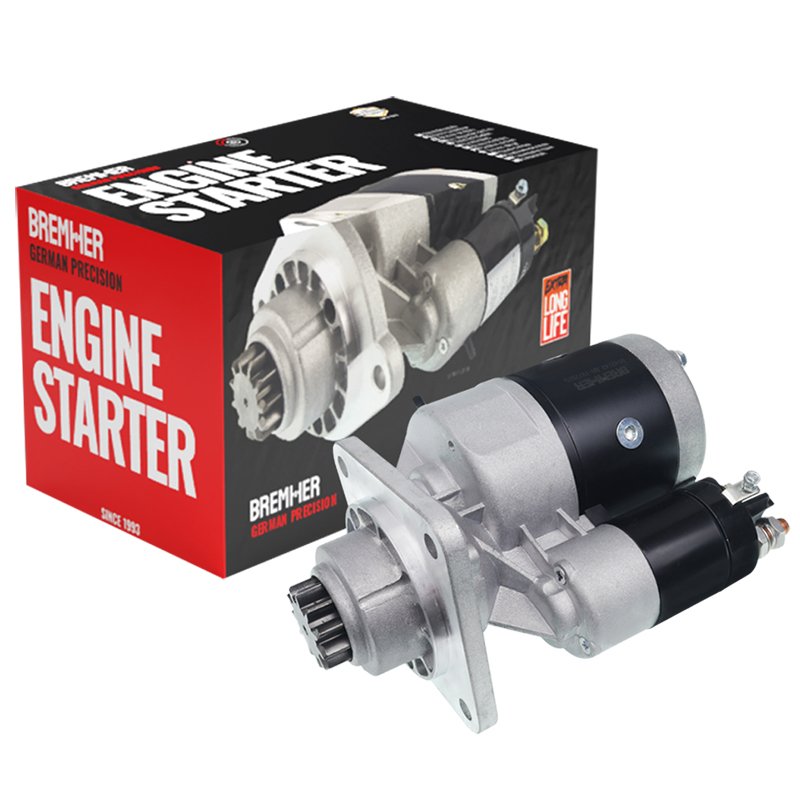 Starter C-385, ZETOR koos REDUCTOR, 12V, 2.7KW, 11Z - BREMHER 3-YEAR WARRANTY