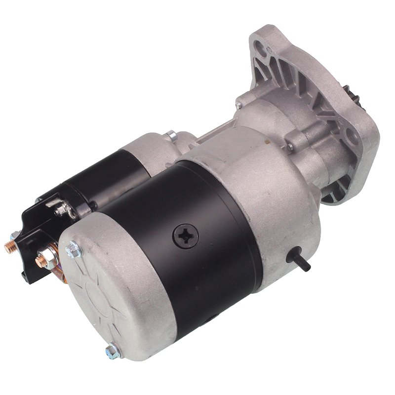 Starter MF-4 kohver, JCB, NEW HOLLAND DAVID BROWN, PERKINS, W/punane.hammasratas. 12V, 2.7KW, 10Z / R11G