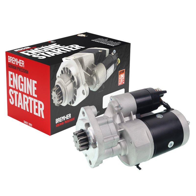 Starter MULTICAR M25 koos REDUCTOR, 12V, 3.2KW, 11Z - BREMHER 3-YEAR WARRANTY