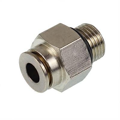 TEKALAN QUICK ühendus DIAMETER 5 mm / M10x1 STRAIGHT, metall