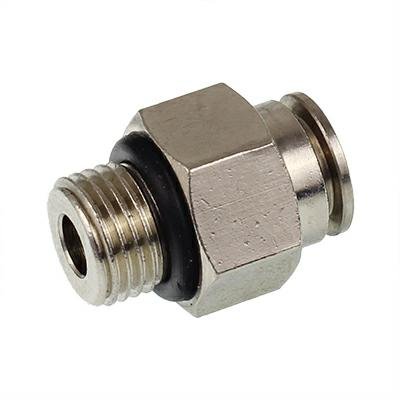 TEKALAN QUICK ühendus DIAMETER 5 mm / M10x1 STRAIGHT, metall