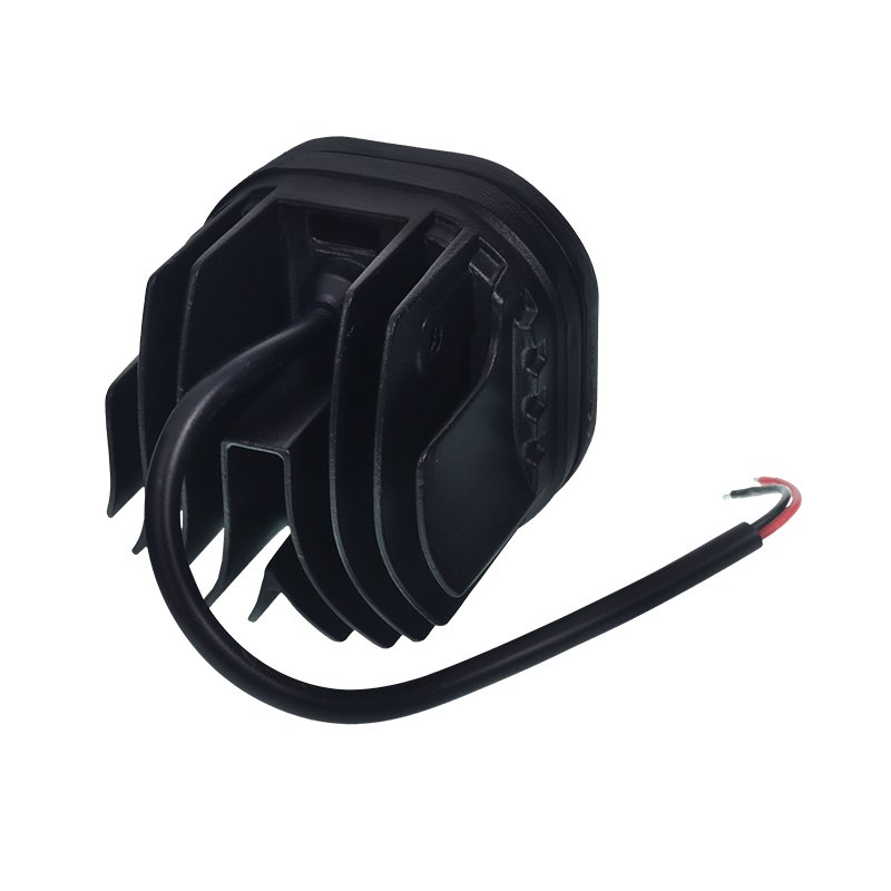 TÖÖLAMP, 20 LED-I, ÜMARDATUD KORPUS, 12-80V, 80X80X65MM