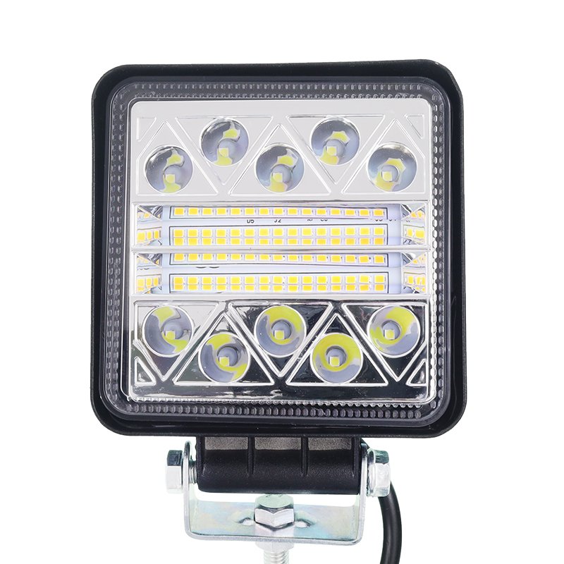 TÖÖLAMP, 40 LED, RUUDUKUJULINE, 10-30V, 107X107X35MM
