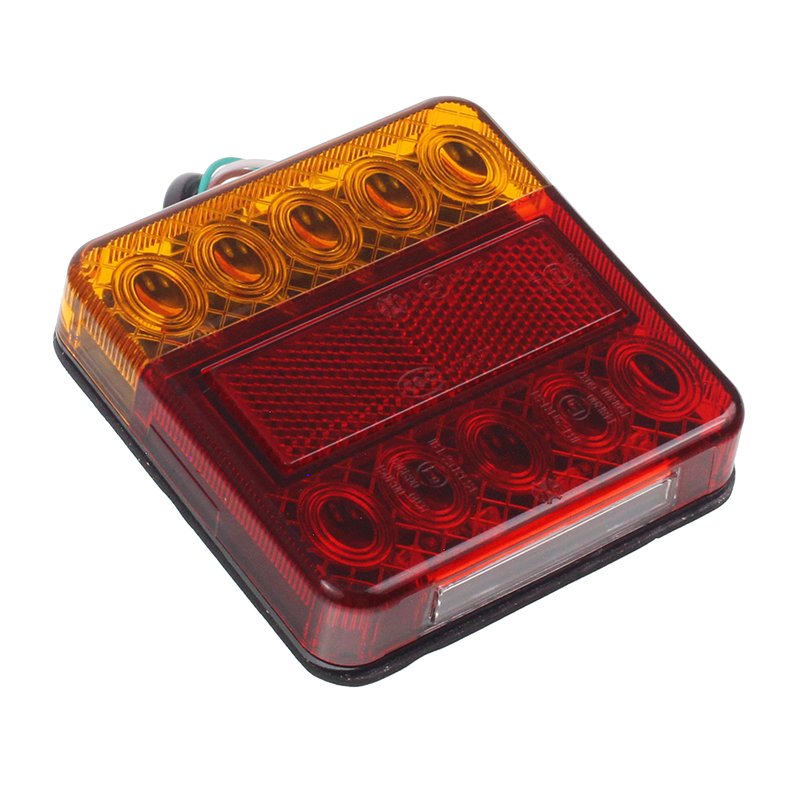 Tagumine LAMP 3-SEGMENT L/R TRAIL LED, nelikant, ilma juhe