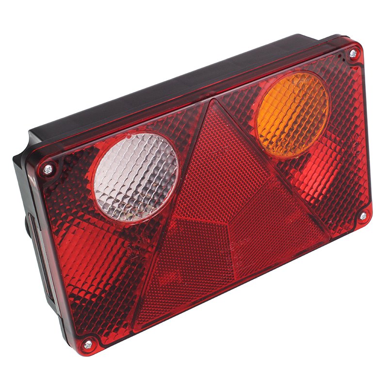 Tagumine LAMP COMPOSITE parem (juhtimine PANEL koos TRIANGLE, 12/24VTRAILOR